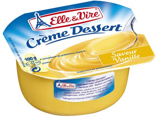 Picture of ELLE & VIRE CRÈME DESSERT VANILLE 100G