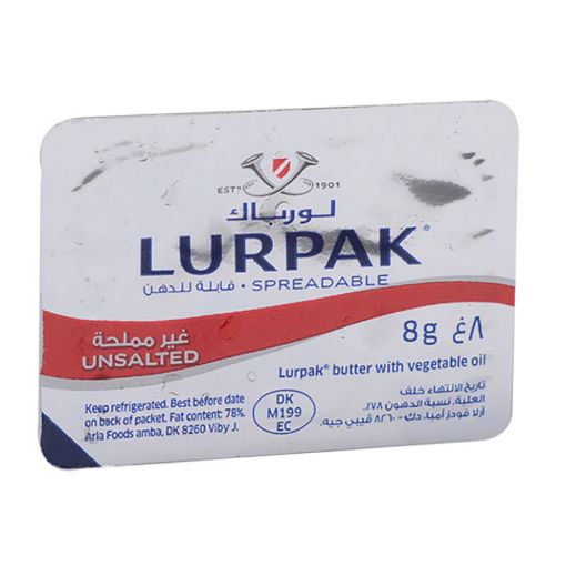 Picture of LURPAK SPREADABLE UNSALTED 8G