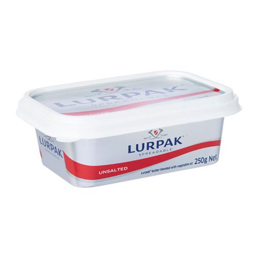 Picture of LURPAK SPREAD BUTTER UNSALTED 250G