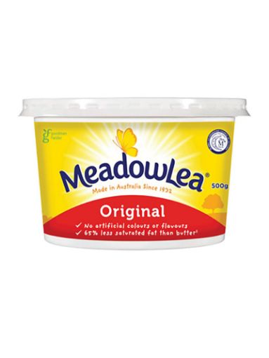 Picture of MEADOW LEA ORIGINAL BUTTER 500G