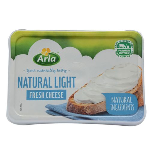 Picture of ARLA CREAM CHEESE NATURAL LIGHT 200G