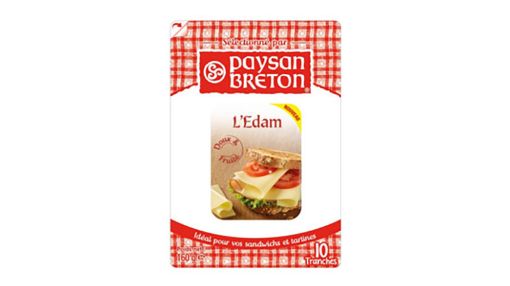 Picture of PAYSAN BRETON TRANCHE EDAM 160G