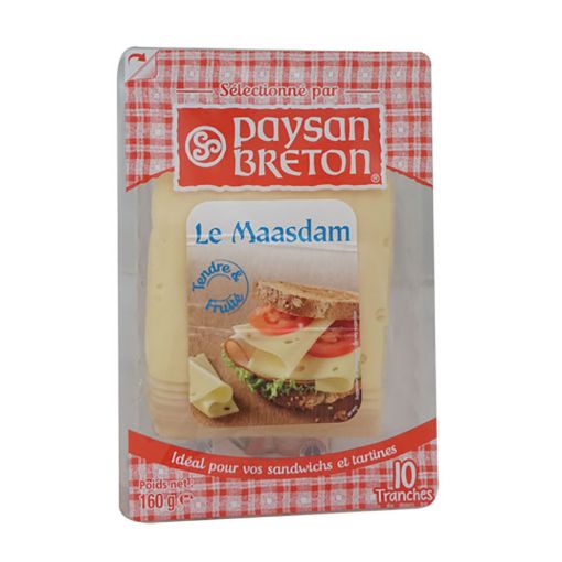 Picture of PAYSAN BRETON TRANCHE MAASDAM 160G