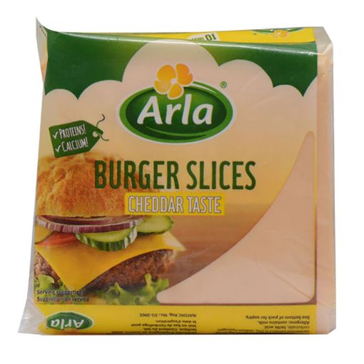 Picture of ARLA BURGER CHEDDAR SLICE 200G