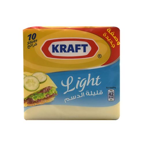 Picture of KRAFT SINGLES LIGHT 200G