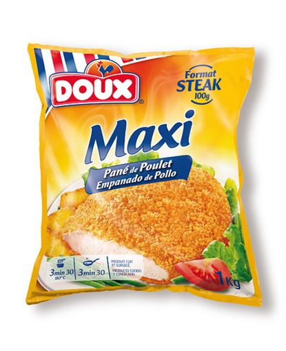 Picture of DOUX CHICKEN STEAK PANE 1KG