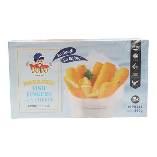 Picture of DODO FISH FINGERS WITH CHEESE 360G