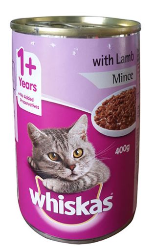 Picture of WHISKAS LAMB TURKEY VEGETABLES 400G