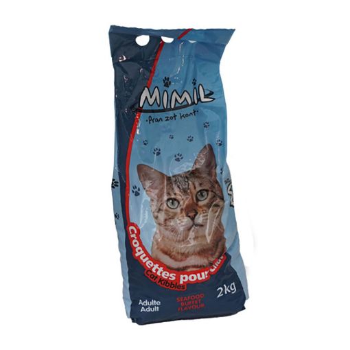 Picture of MIMIL DRY CAT CROQUETTES SEA FOOD 2KG