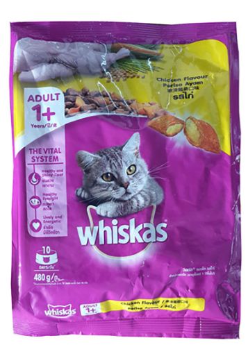 Picture of WHISKAS CHICKEN 480G