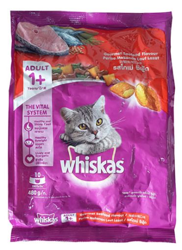 Picture of WHISKAS GOURMET SEAFOOD 480G