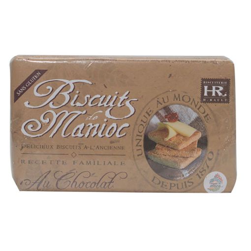 Picture of RAULT BISCUIT MANIOC CHOCOLAT 170G