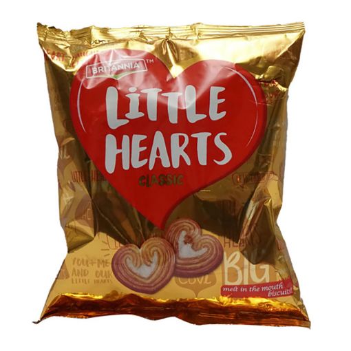 Picture of BRITANNIA LITTLE HEARTS 75G