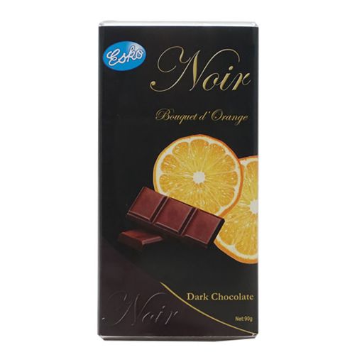 Picture of ESKO CHOCOLAT NOIR ORANGE 90G