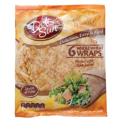 Picture of DELI SUN WHOLEWHEAT WRAPS 360G