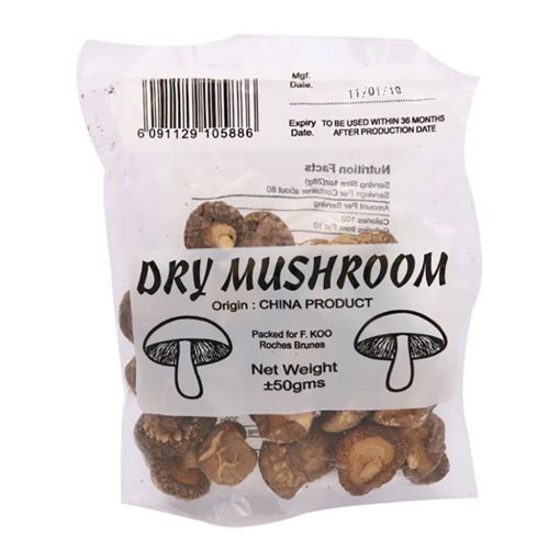 Picture of DRY MUSHROOM KOO YAN SEN 50G