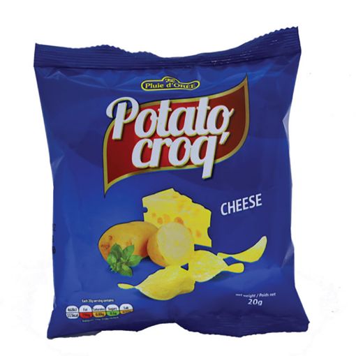 Picture of PLUIE D OREE POTATO CROQ CHEESE 20G