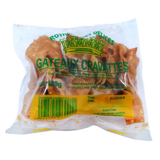 Picture of ROYAUME DES DELICES GATEAUX CRAVATTES  120G