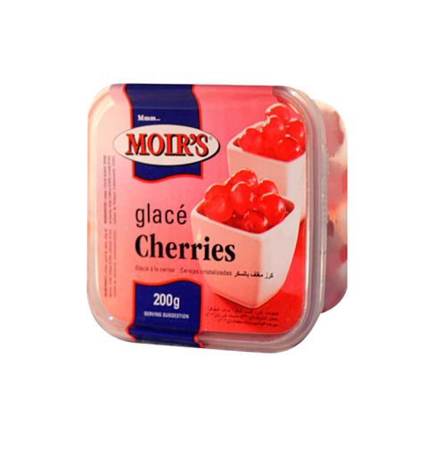 Picture of MOIRS GLACE CHERRIES 200G