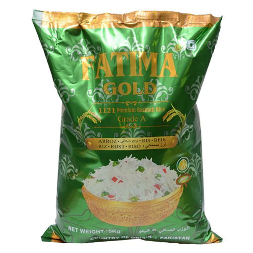 Picture of FATIMA GOLD BASMATI RICE PUSA 5KG