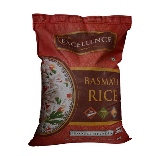 Picture of ECELLENCE INDIAN SUPER FINE BASMATI RICE 20KG