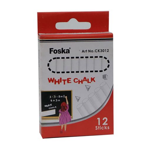 Picture of CHALK  WHITE X 12