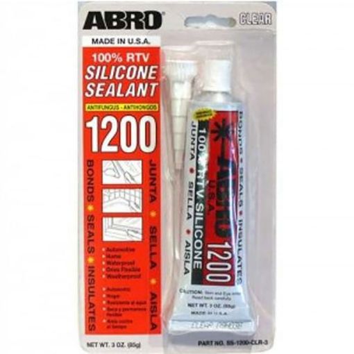 Picture of ABRO SILICONE SEALANT CLEAR 3 OZ