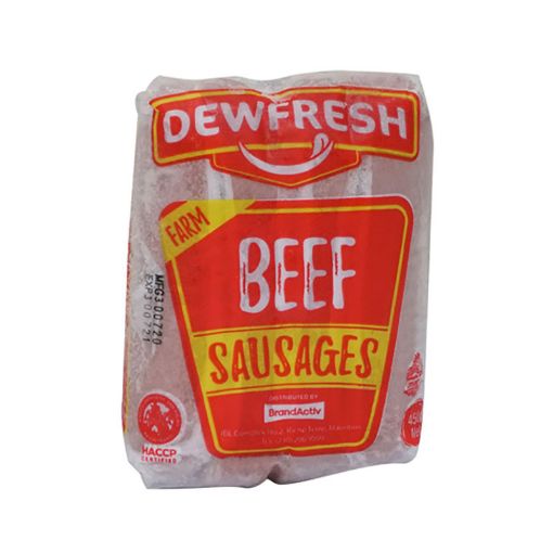 Picture of DEWFRESH BEEF SAUSAGES 450G