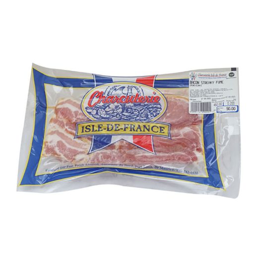 Picture of CHARCUTERIE ISLE DE FRANCE BACON STREAKY FUM TRANCHE