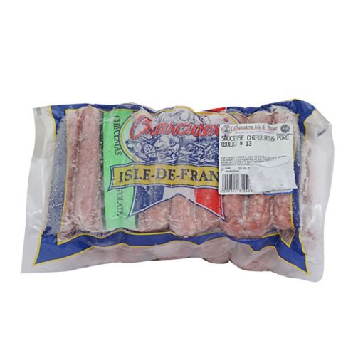 Picture of CHARCUTERIE ISLE DE FRANCE SAUCISSE CHIPOLATAS BULK