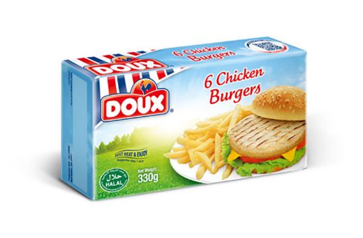 Picture of DOUX CHICKEN BURGER IN BOX 330G