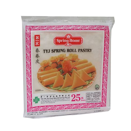 Picture of SPRING HOME ROLL PASTRY PLAIN 8"X25 340G