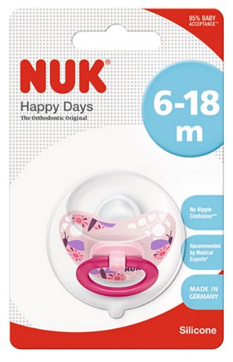 Picture of NUK SOOTHER SILIC SIGNAT 6-18M