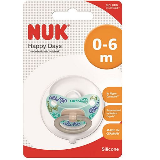 Picture of NUK SOOTHER SILIC SIGNATU 0-6M