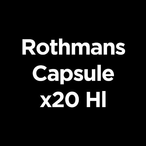 Picture of ROTHMANS CAPSULE X20 HL