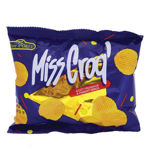 Picture of PLUIE D'OREE MISS CROQ CHEESE   SWEET CHILI 25G