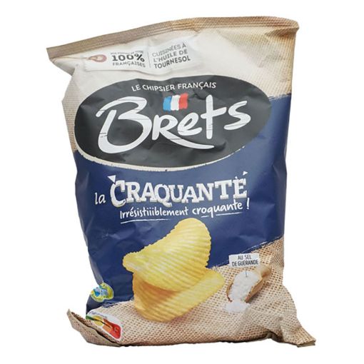 Picture of BRETS CHIPS NATURE ONDULEE 125G