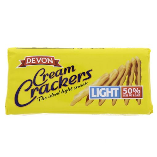 Picture of DEVON LIGHT CREAM CRACKERS 200G