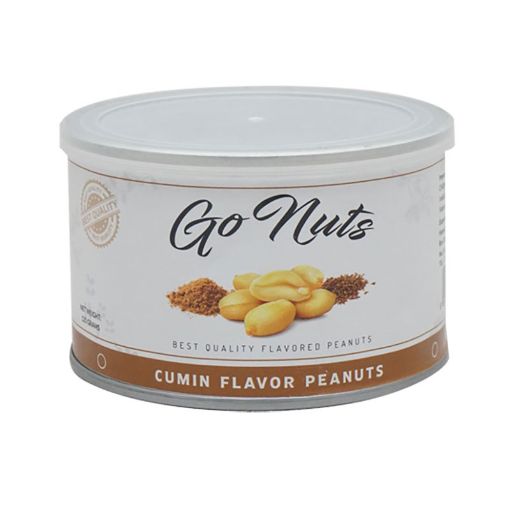 Picture of GO NUTS CANNED PEANUTS CURCUMA 125G