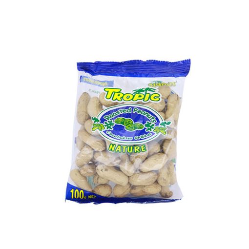 Picture of TROPIC ROASTED PEANUTS IN SHELLS 100G