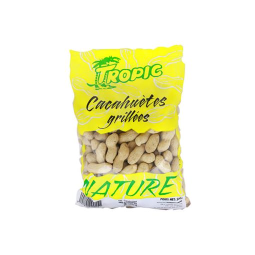 Picture of TROPIC ROASTED PEANUTS IN SHELLS 500G