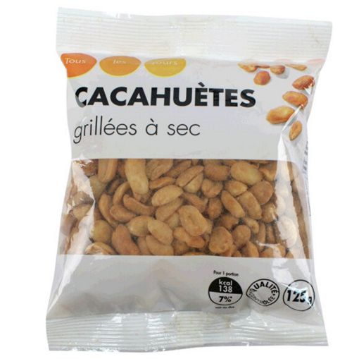 Picture of CASINO CACAHUETES GRILLEES A SEC 125G