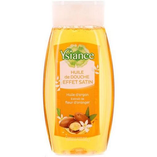 Picture of YSIANCE HUILE DOUCHE SATIN  HUILE ARGAN  FLEUR D'ORANGER 250ML