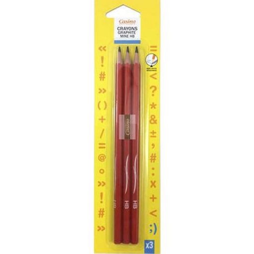 Picture of CO 6 CRAYON GRAPHIQUE PLASTIQUE HB