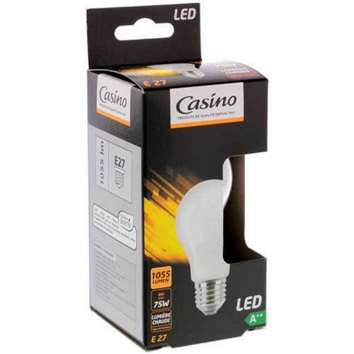 Picture of CASINO LED AMPOULE STANDARD E27 75W VERRE