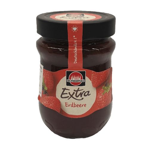 Picture of SCHWARTAU EXTRA STRAWBERRY JAM 340GMS