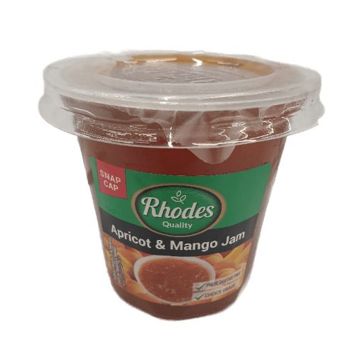 Picture of RHODES APRICOT MANGO JAM IN PLASTIC TUB 290G